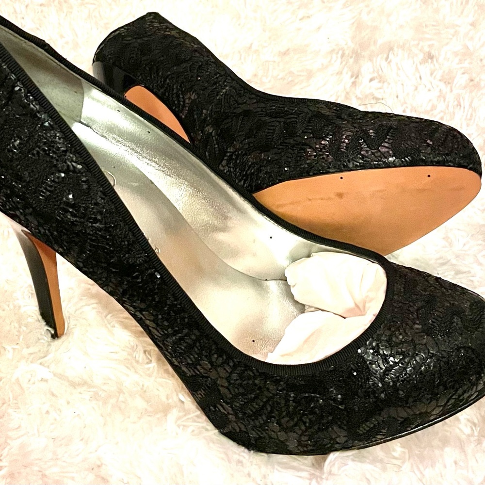 Black Ivanka heels